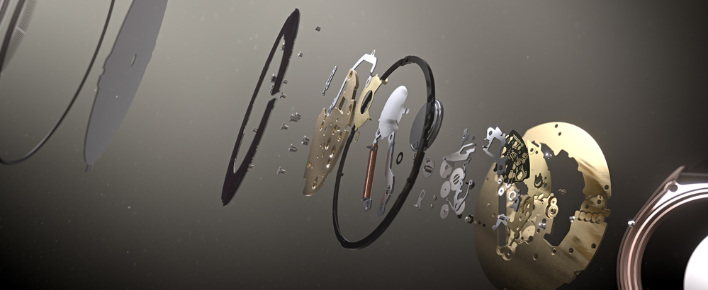 Components Citizen Eco-Drive One horloge